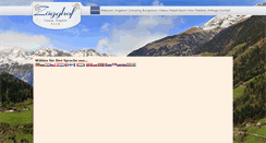 Desktop Screenshot of camping-zoegghof.com